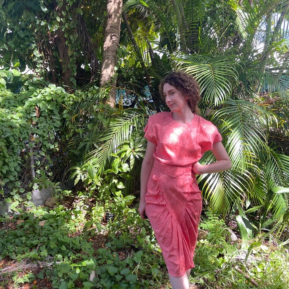 1980s vintage dress - Picture 1 of 3